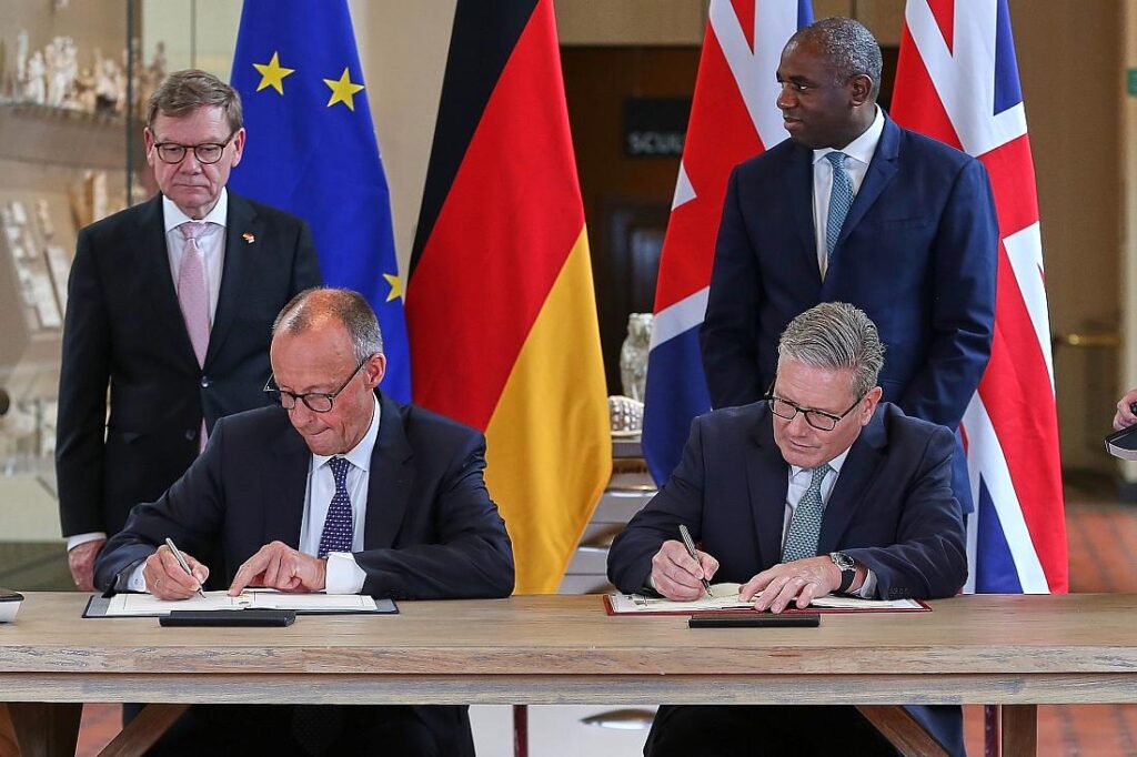 Deutsch-britischer "Freundschaftsvertrag" unterzeichnet