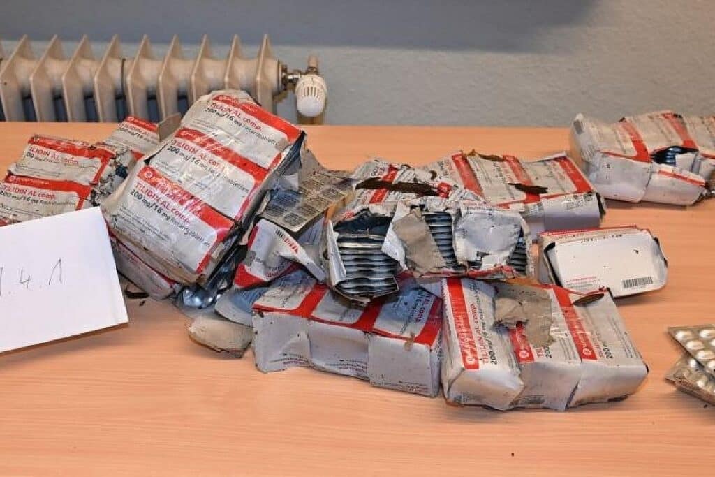 Großer Drogenfund an der Aue in Horneburg