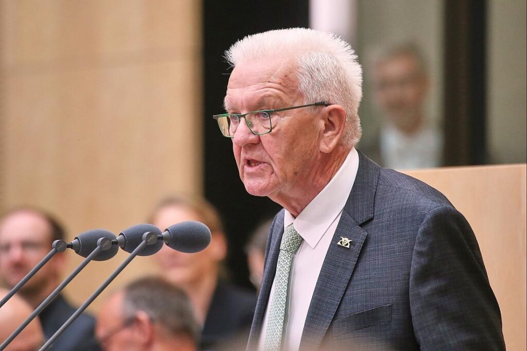 Kretschmann fordert von Arbeitern "jetzt mal ranklotzen"