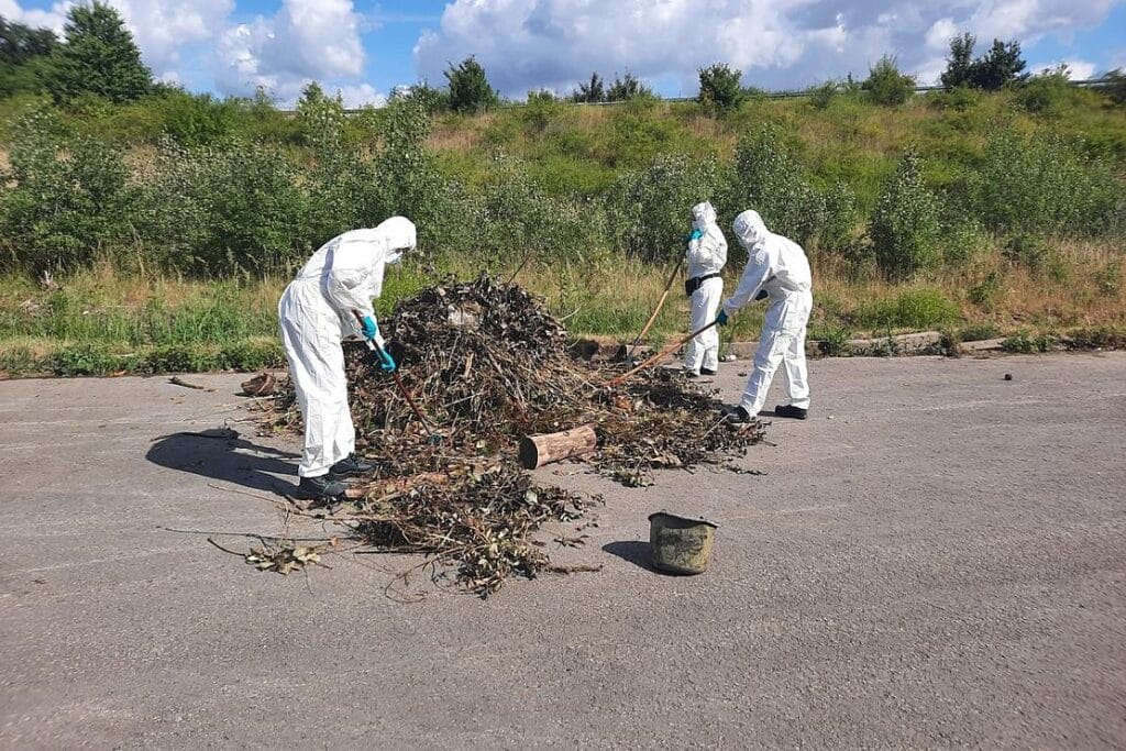 Menschlicher Unterschenkel in Weser bei Hameln entdeckt