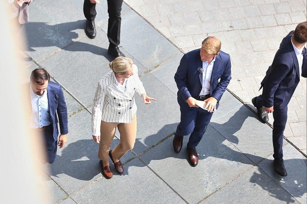 Polizei ermittelt nach Protesten bei Weidel-Interview