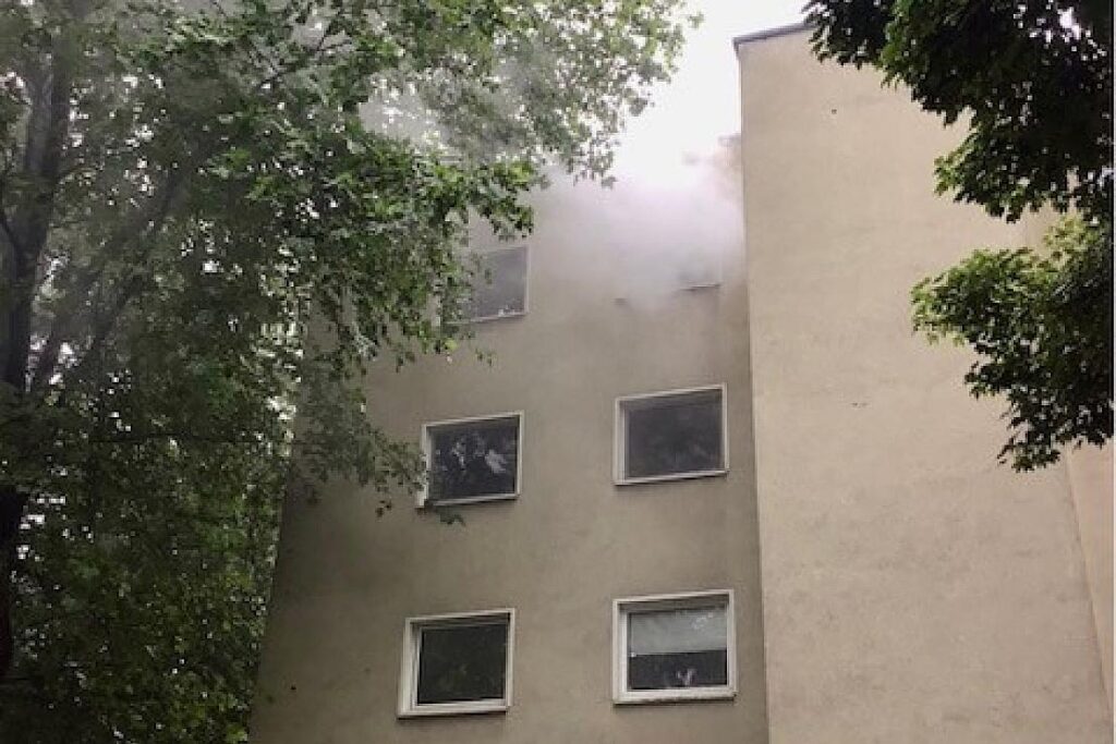 Wohnungsbrand in Gelsenkirchen-Beckhausen verletzt Mieterin