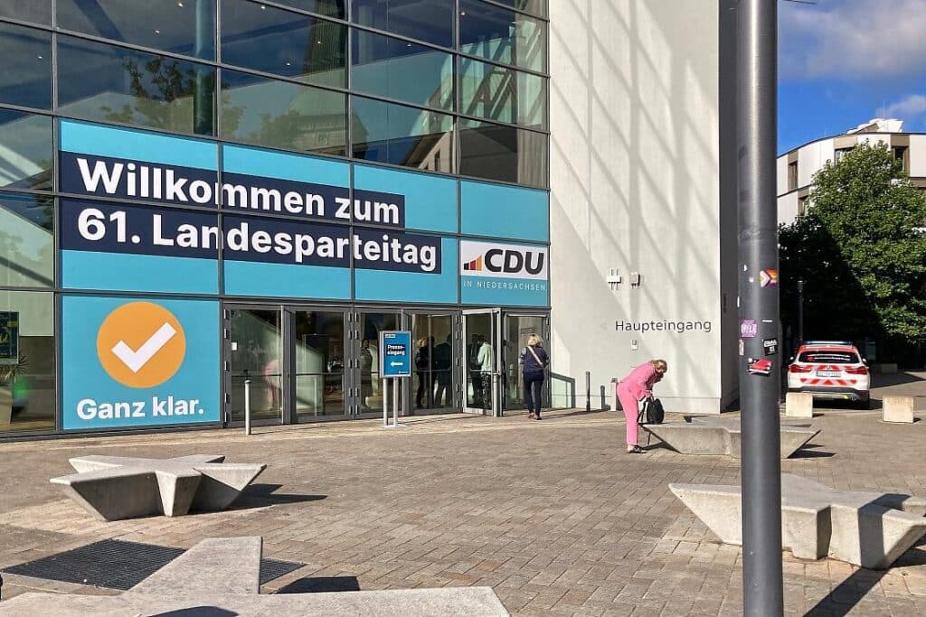 CDU hält Landesparteitag in Osnabrück ab – Merz-Rede erwartet
