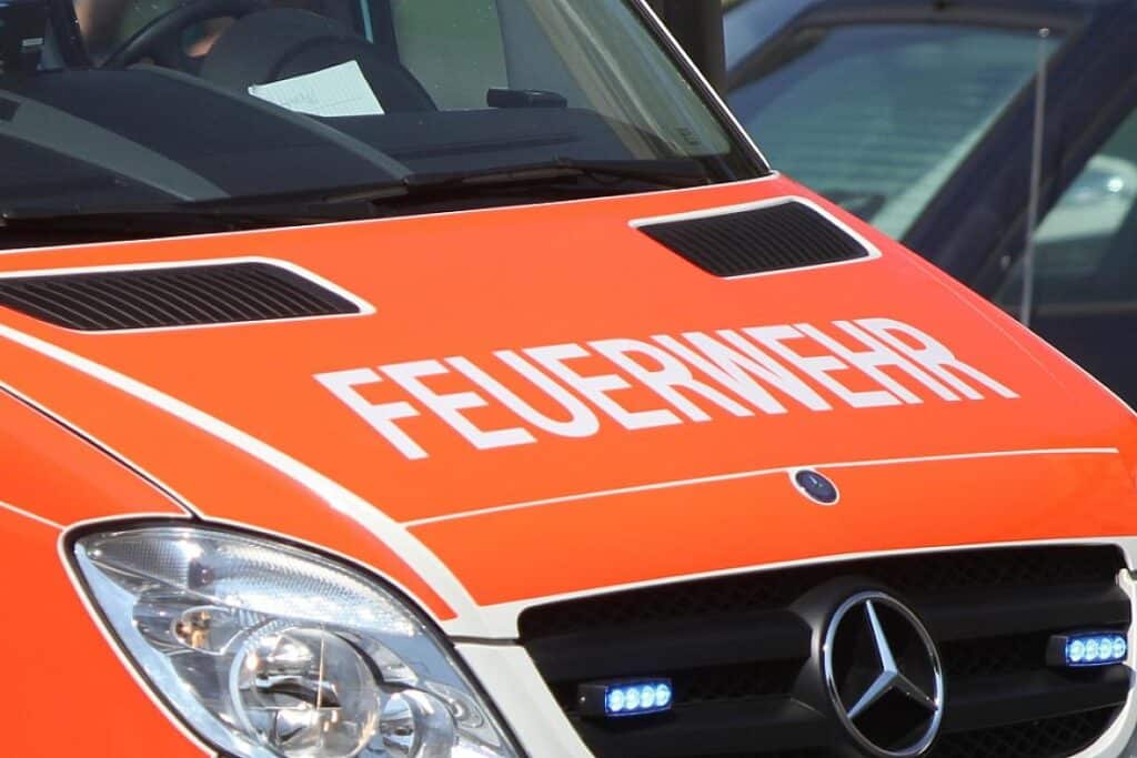 Feuerwehr rückt wegen Rauchentwicklung im Borkener Kreishaus aus