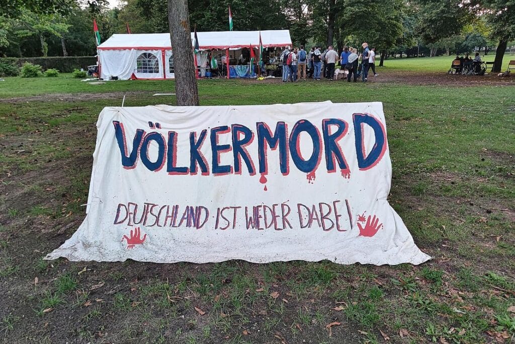 Gerichtt: Gaza-Protestcamp in Berlin bleibt Versammlung