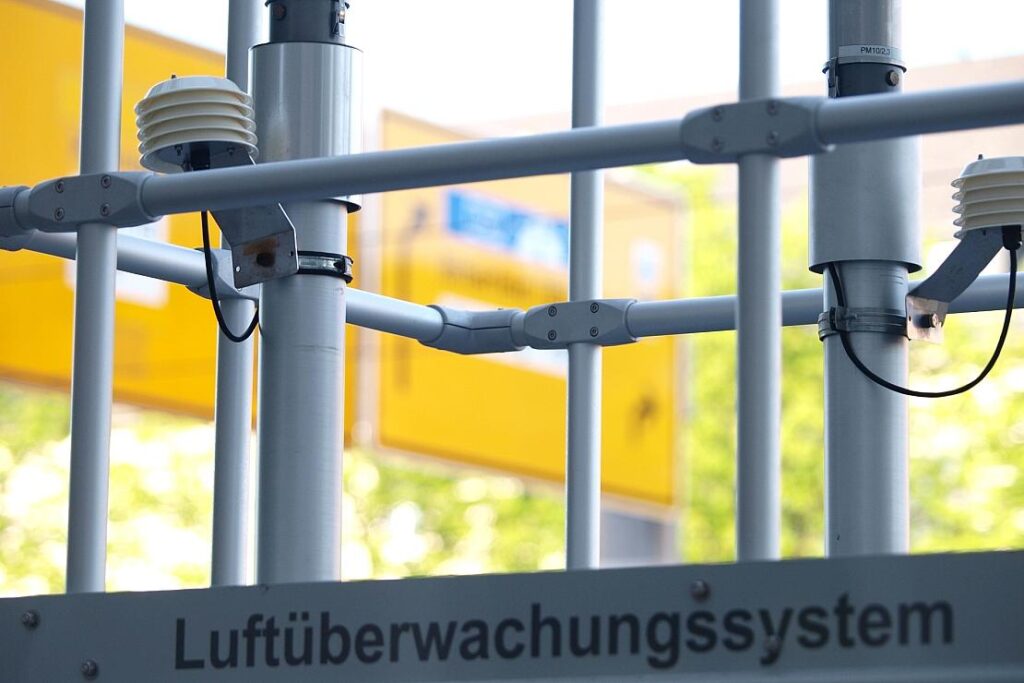 Höhere Luftmesswerte in Baden-Württemberg