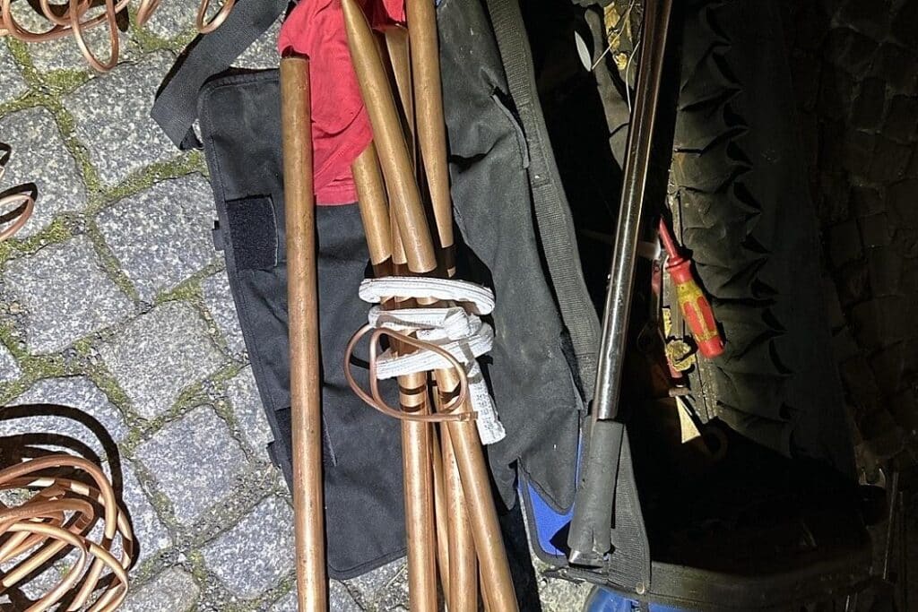 Polizei stellt mutmaßlichen Kupferdieb in Görlitz