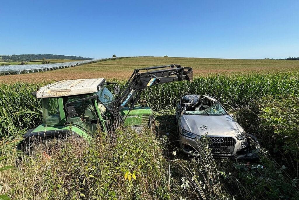 Tödlicher Verkehrsunfall bei Frickingen