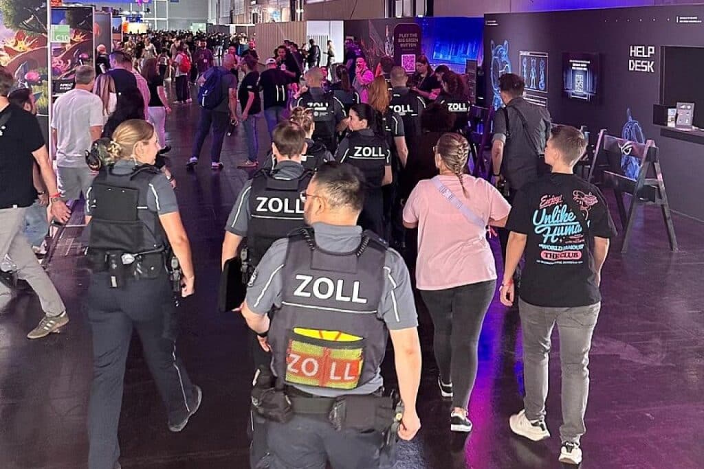 Zoll deckt Schwarzarbeit und Leistungsmissbrauch auf Gamescom auf