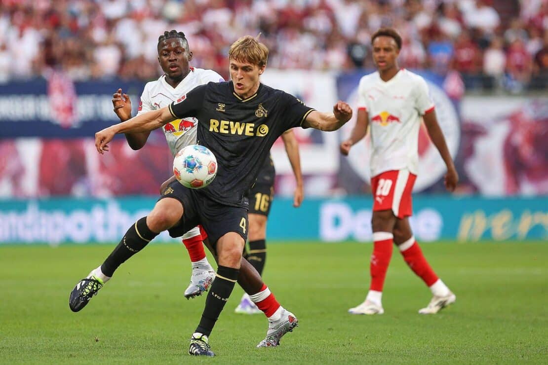 1. Bundesliga: Leipzig-Doppelschlag sichert Sieg gegen Köln