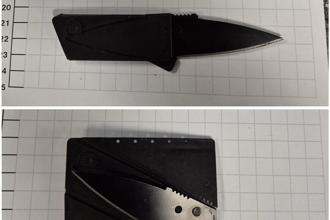 Bundespolizei beschlagnahmt Scheckkartenmesser bei Jugendlichem in Bochum