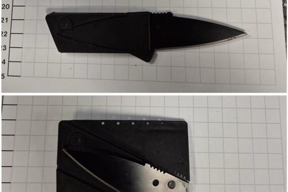 Bundespolizei beschlagnahmt gefährliches Scheckkartenmesser von 15-Jährigem am Bochumer Hauptbahnhof.