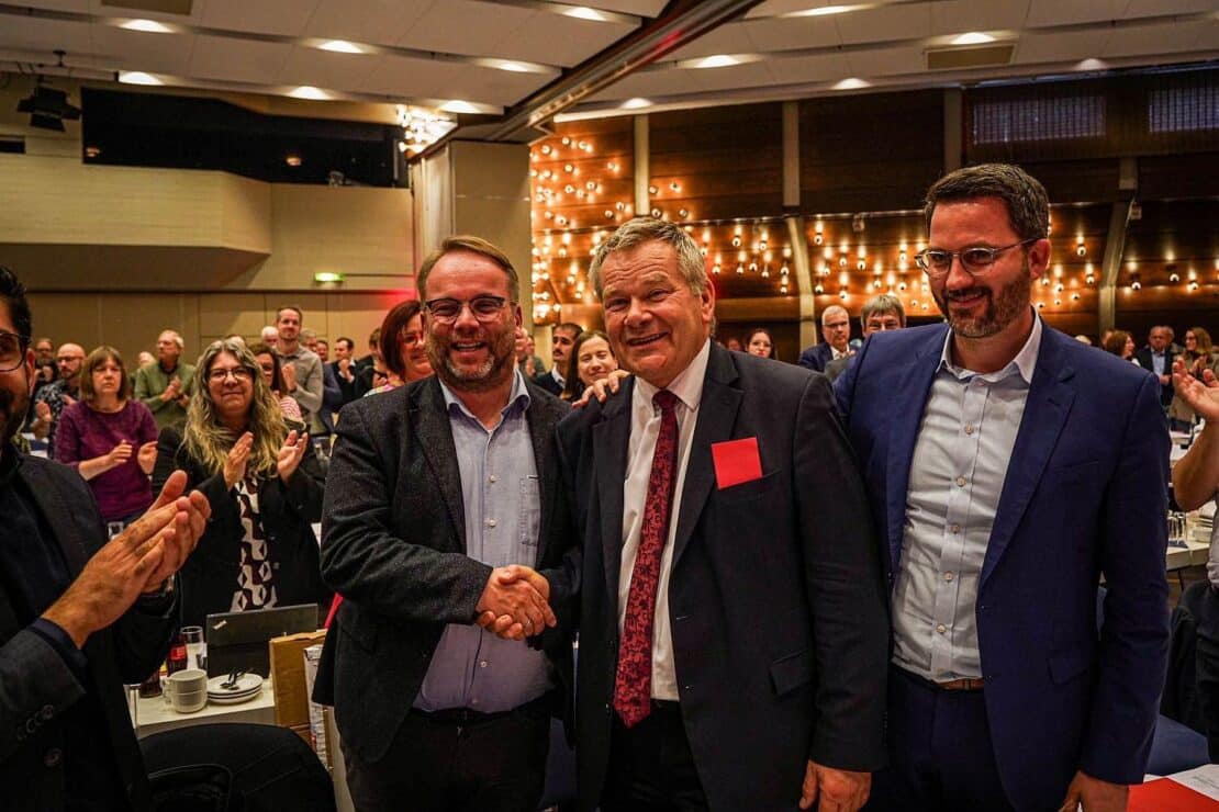 Dr. Thomas Spies als neuer Bezirksvorsitzender der SPD gewählt