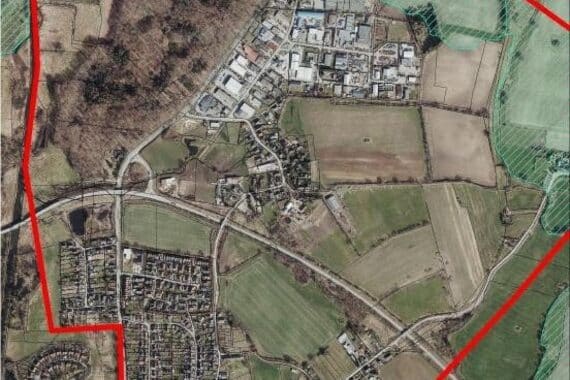 Karte von Preetz zeigt Evakuierungsgebiete wegen Bombenentschärfung und Verkehrsbehinderungen.