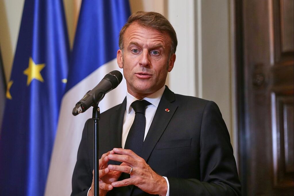 Macron spricht bei Einheitsfeier in Saarbrücken