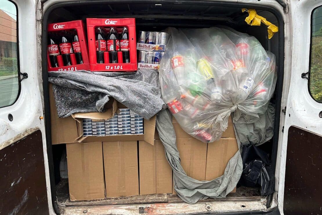 Mutmaßlicher Zigarettenschmuggler in Lüdenscheid festgenommen