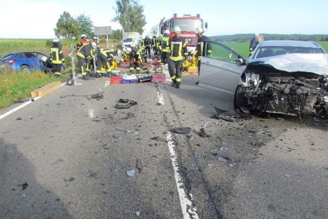 Tödlicher Verkehrsunfall auf Bundesstraße 71 bei Wiepke