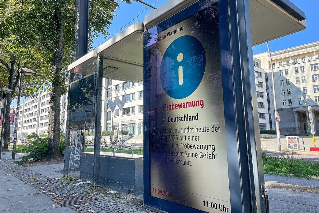 Warntag in Sachsen – 90 Prozent der Sirenen funktionieren