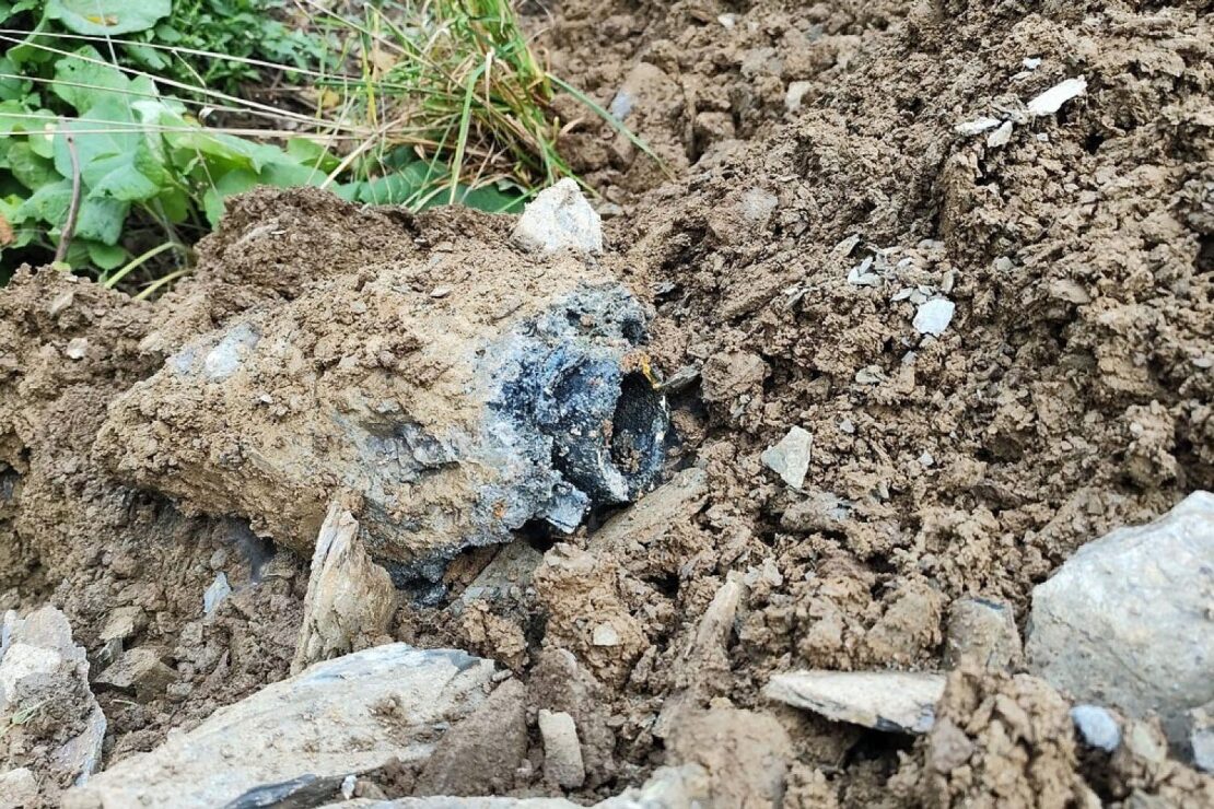 Bombenfund in Kaseler Weinbergen