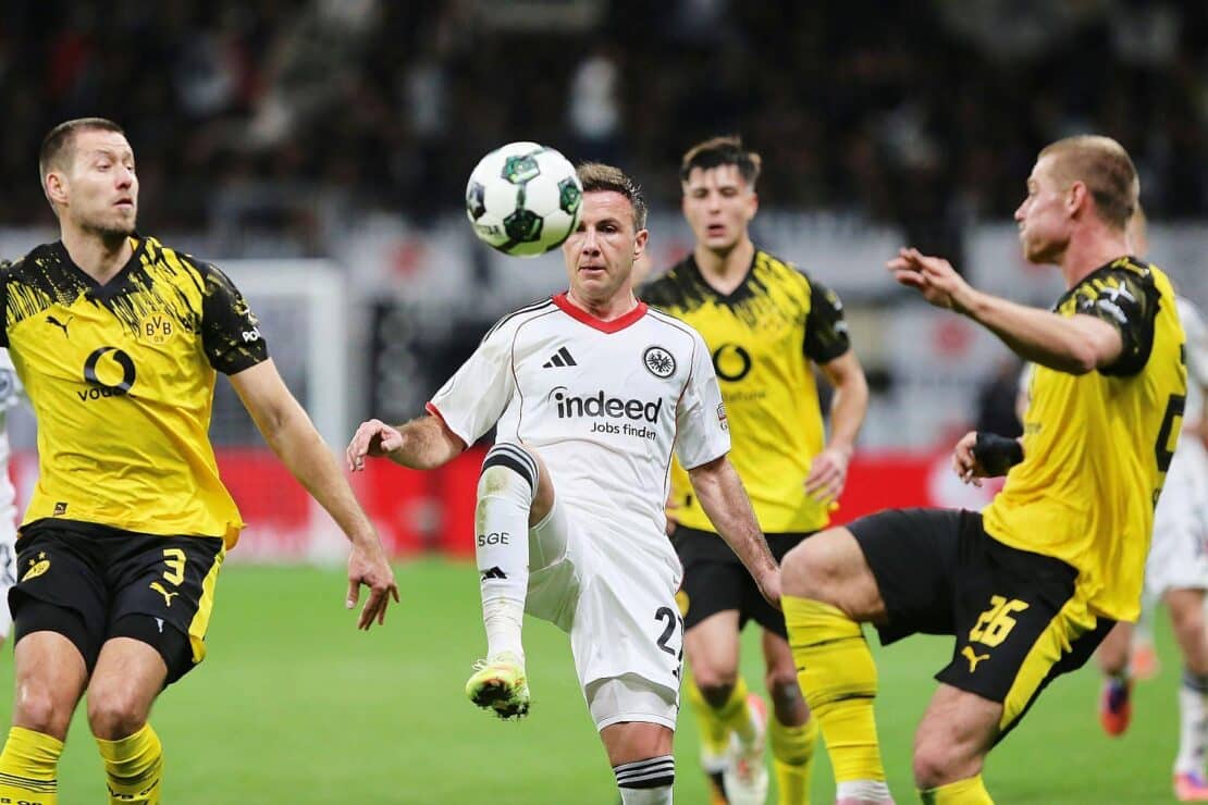 DFB-Pokal: Dortmund schlägt Frankfurt im Elfmeterschießen