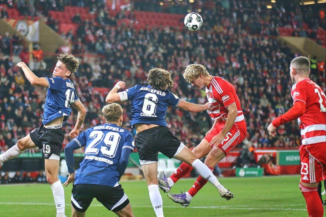 DFB-Pokal: Union gewinnt gegen Bielefeld erst in Verlängerung