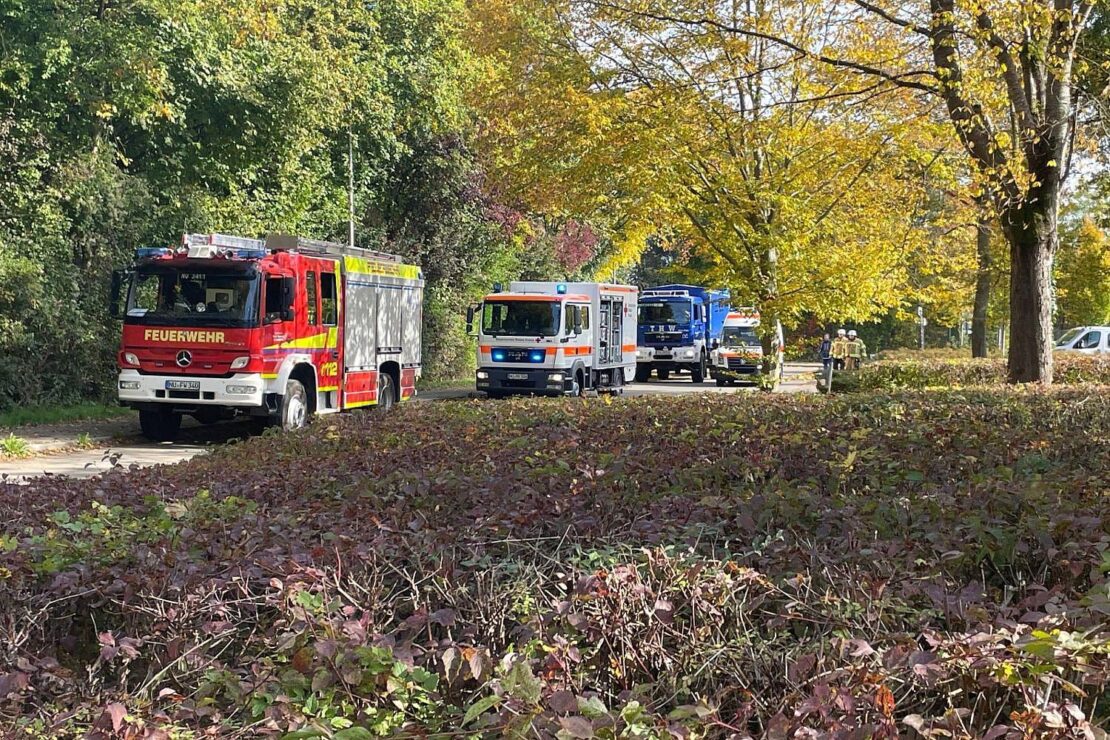 Katastrophenschutzübung im Landkreis Neu-Ulm beendet