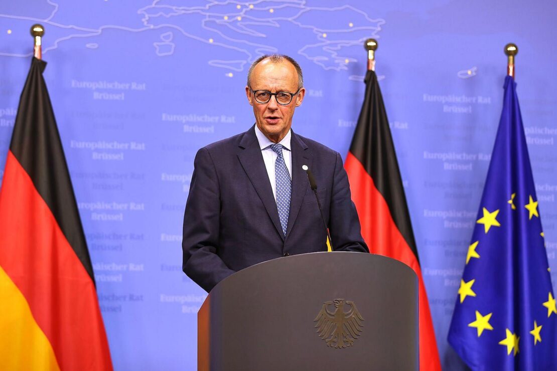 Merz: Russische Luftraumverletzung "nicht zufällig" während EU-Rat