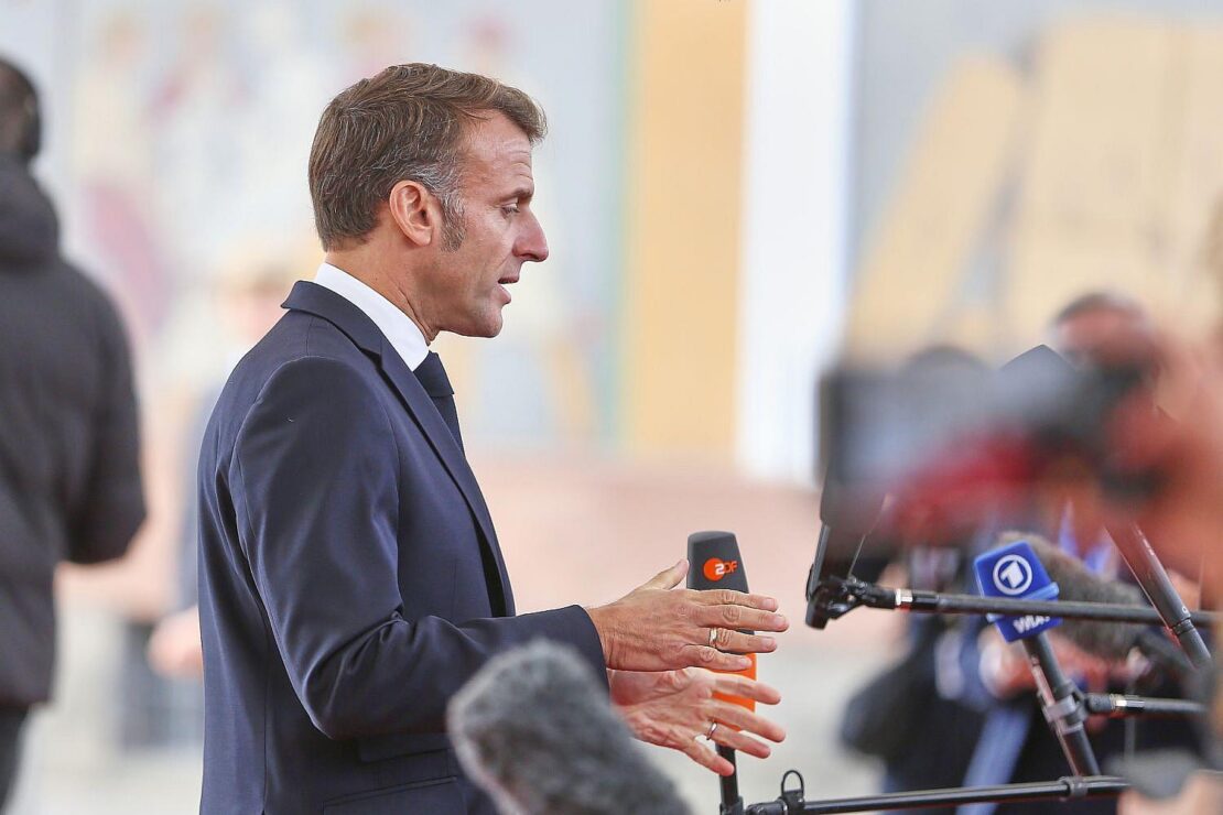 Russische Vermögen: Macron will europäisches Darlehen für Kiew