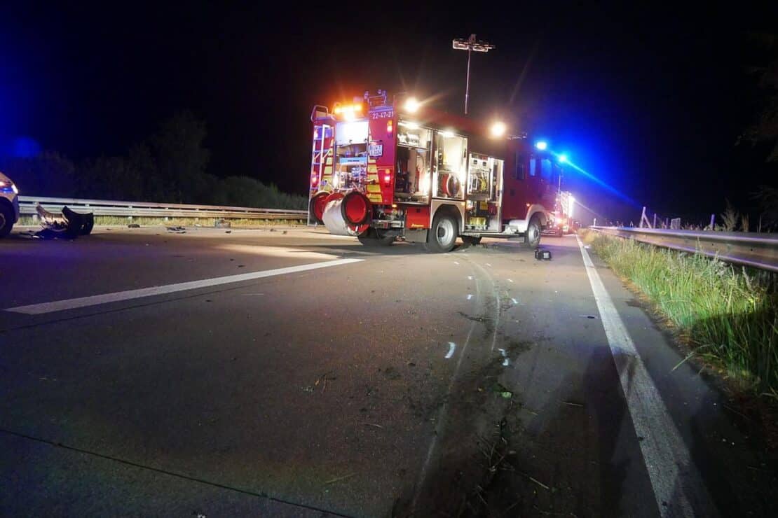 Tödlicher Verkehrsunfall auf A1 bei Elsdorf