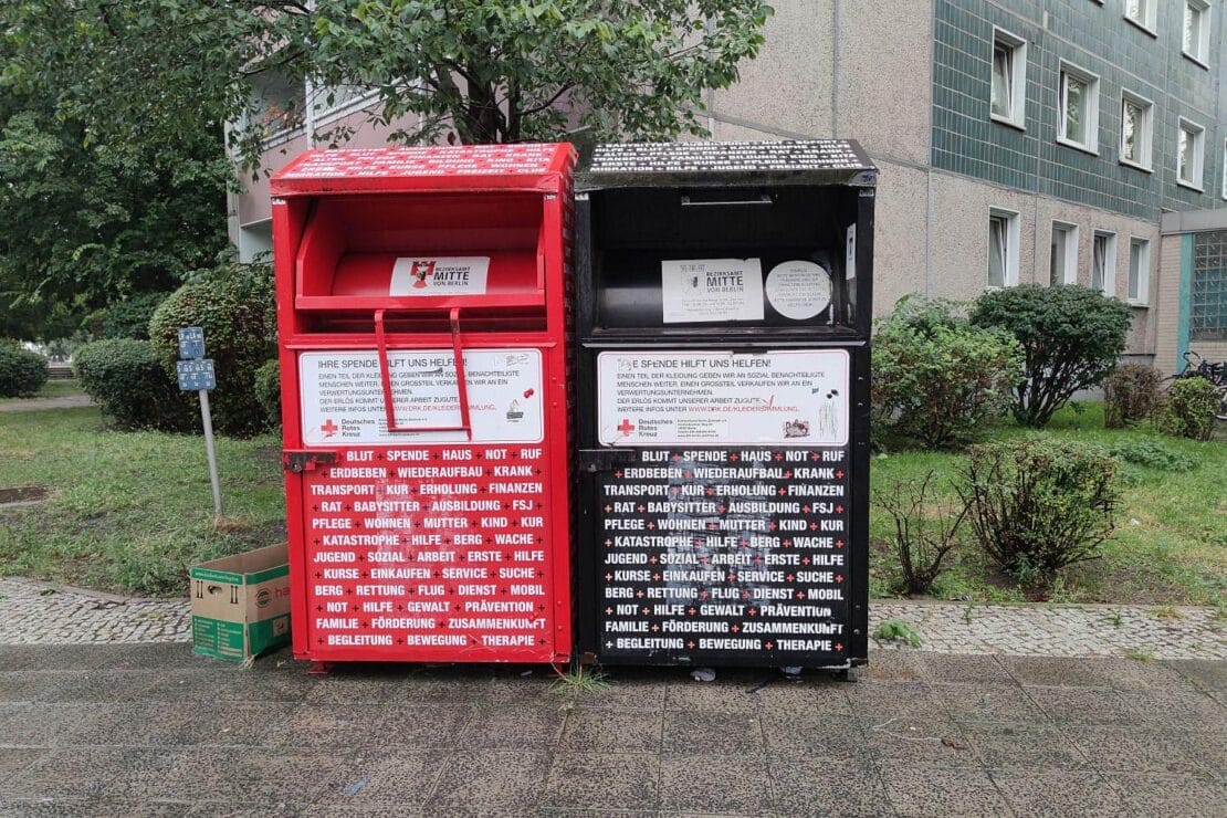 Frankfurt (Oder) zieht Altkleidercontainer bis Jahresende ab