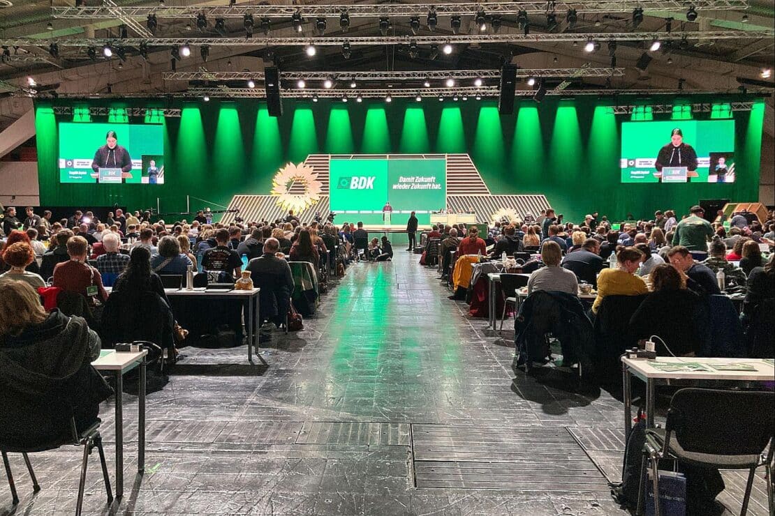 Grüne starten Parteitag in Hannover