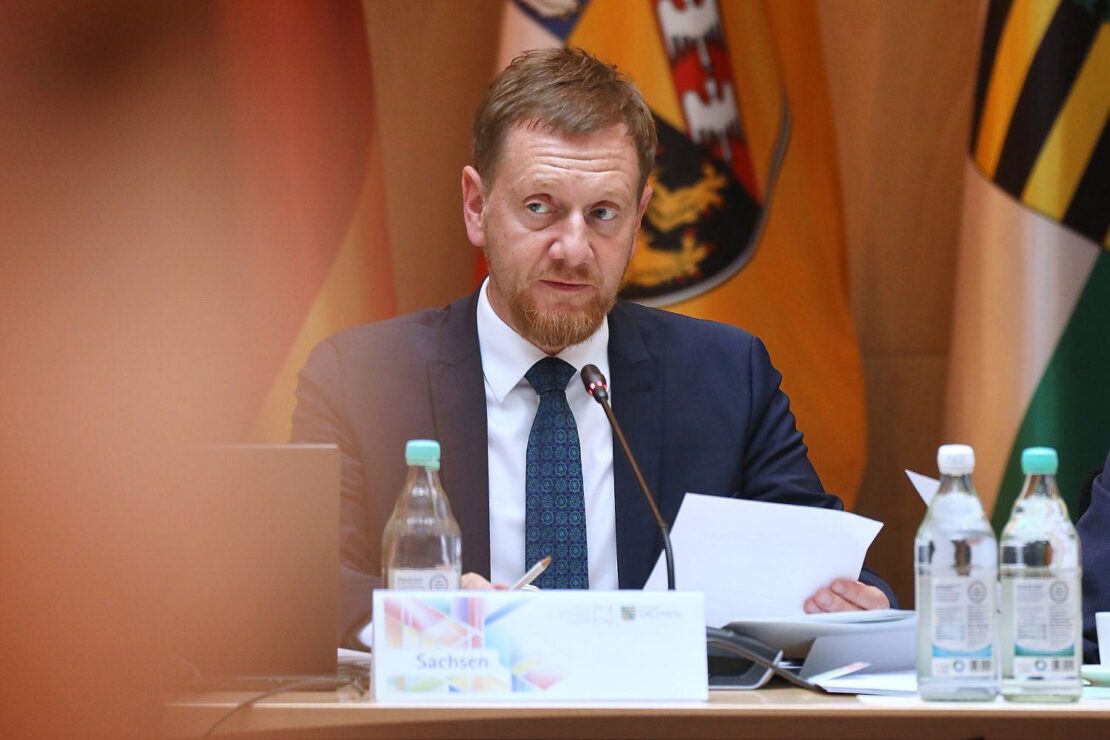 Kretschmer fordert langfristige Industriepolitik für Stahlstandort Sachsen