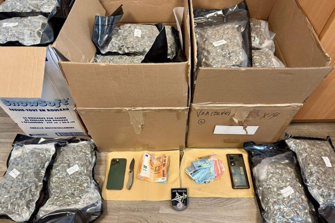 Polizei findet 31 Kilogramm Marihuana nach Unfall auf A3 bei Hilden