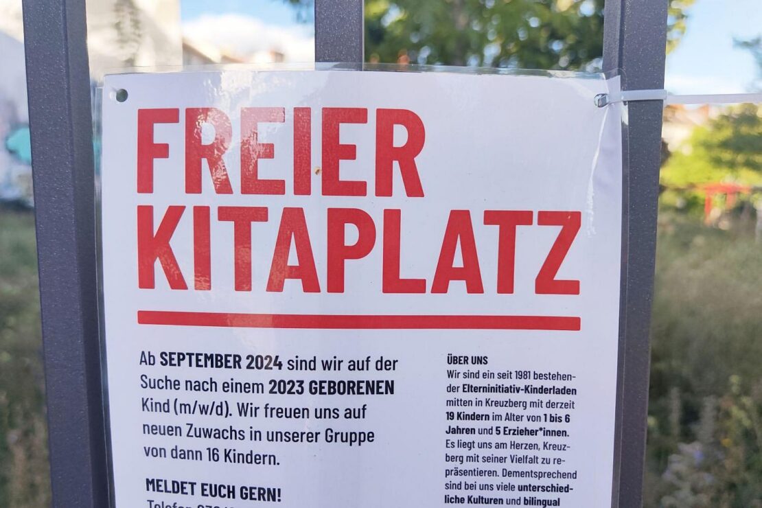 Studie: 300.000 Kitaplätze für Unter-Dreijährige fehlen