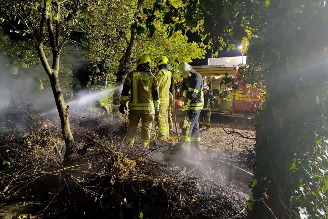 Vegetationsbrand in Großenkneten schnell unter Kontrolle gebracht