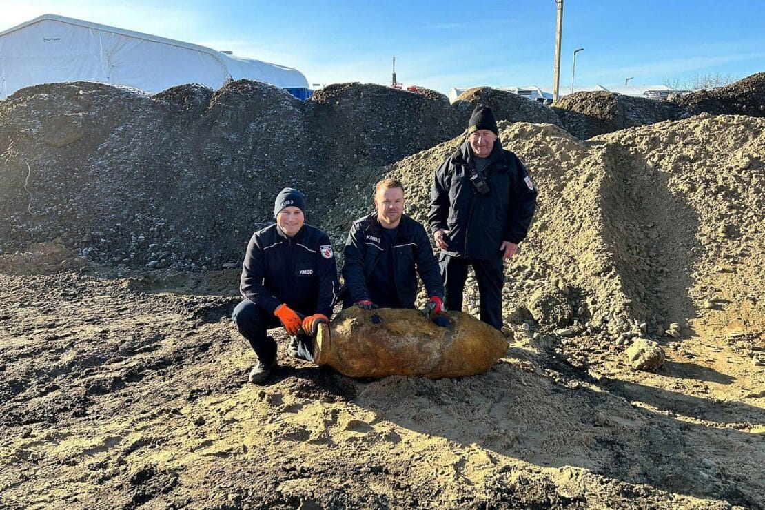 Weltkriegsbombe in Cottbus erfolgreich entschärft