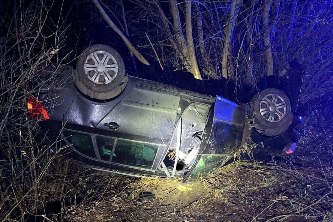 Autofahrer verletzt sich bei Unfall in Rahden