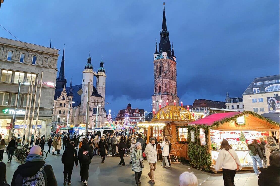 Halle zieht positive Halbzeitbilanz für Weihnachtsmärkte