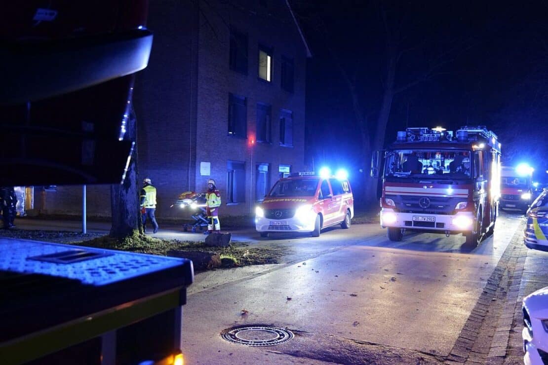 Matratzenbrand in Dortmunder Klinik unter Kontrolle