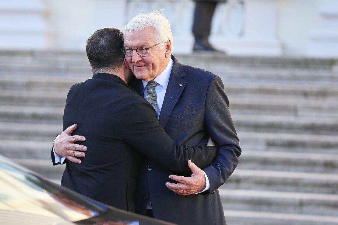 Selenskyj trifft Steinmeier – scharfe Sicherheitsvorkehrungen