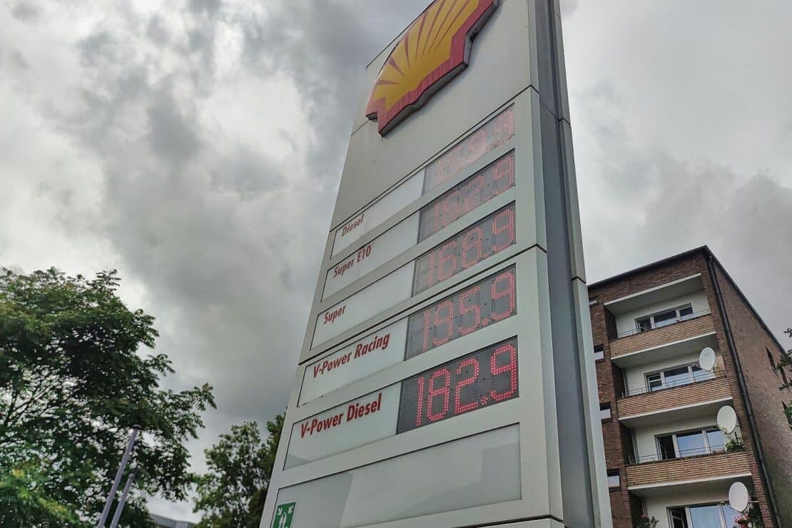 Spritpreise in Deutschland erneut gesunken