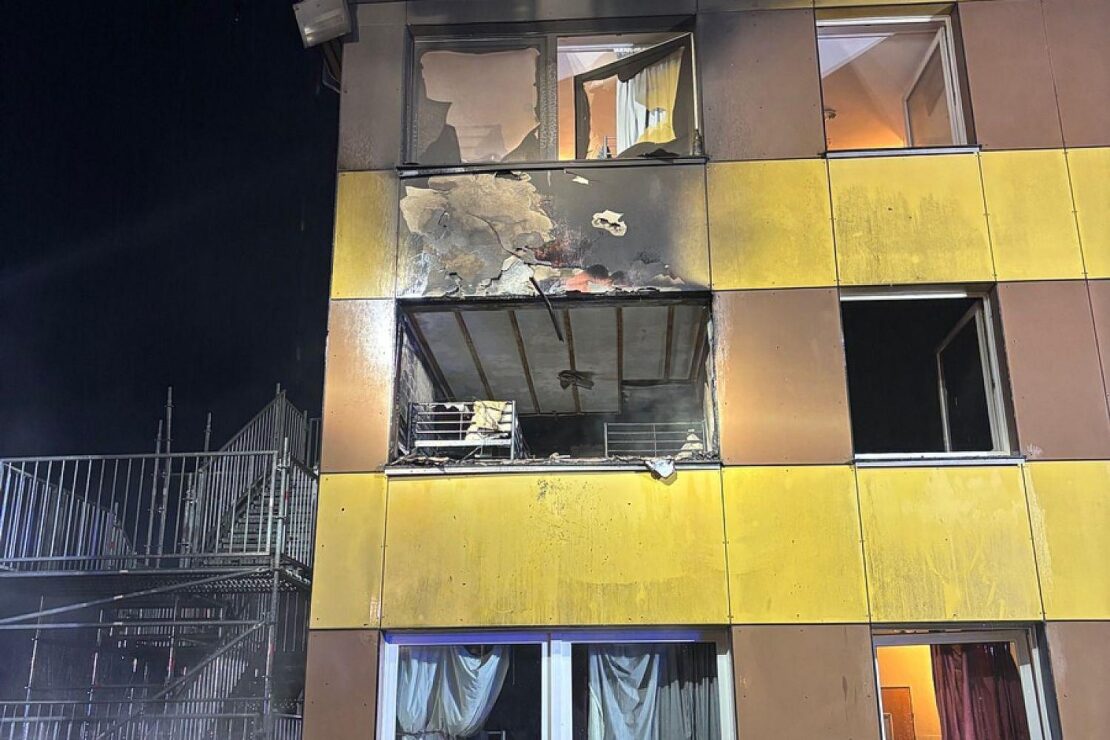 Zimmerbrand in Landesunterkunft in Olpe – alle Bewohner in Sicherheit