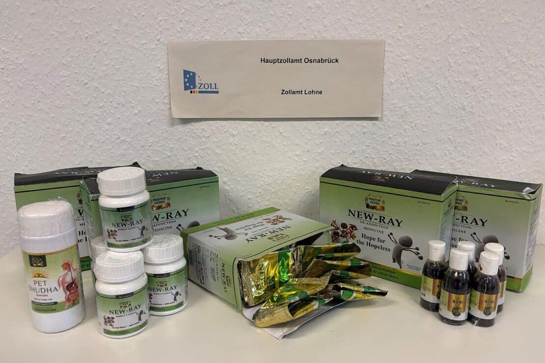 Zoll stoppt Arzneimittelimporte aus Asien im Raum Osnabrück
