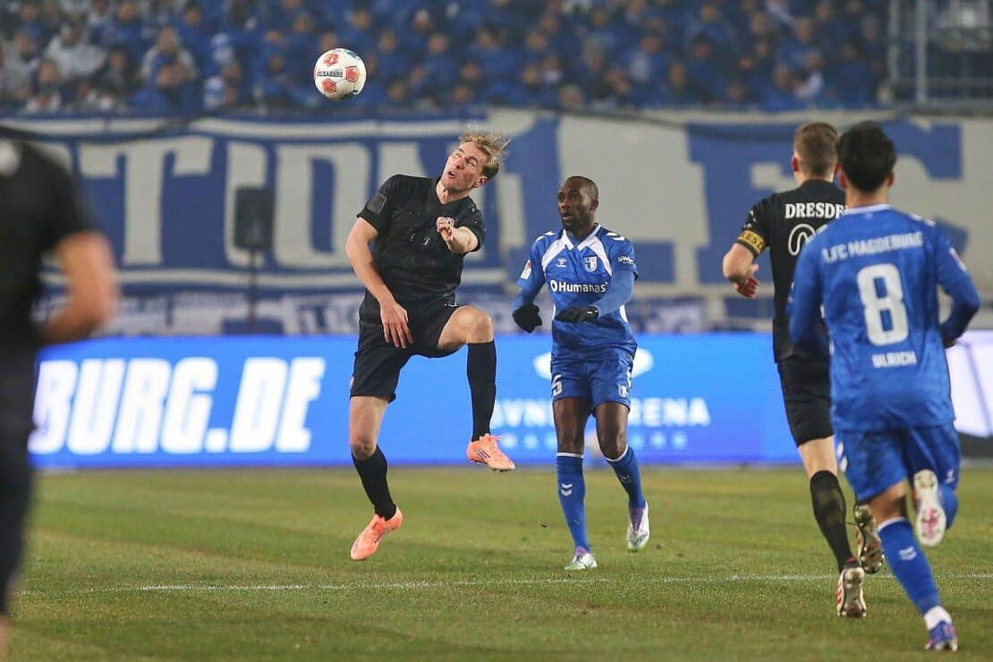 2. Bundesliga: Dresden gewinnt in Magdeburg