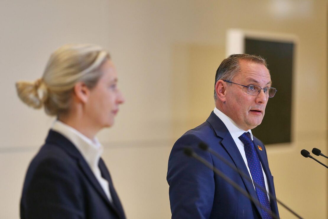 Chrupalla will erneut mit Weidel für AfD-Vorsitz kandidieren