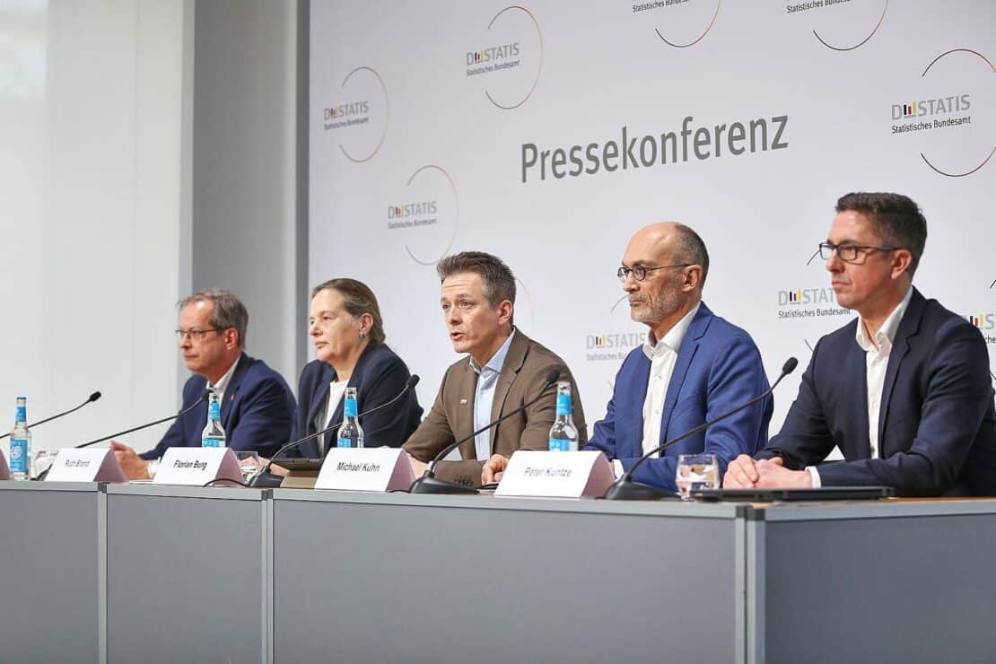 Deutsche Wirtschaft 2025 leicht gewachsen
