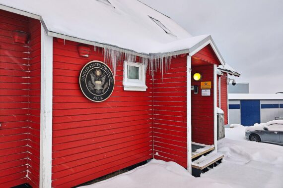 US-Konsulat in Grönland, Symbol für den Konflikt zwischen Europa und USA über Zölle.