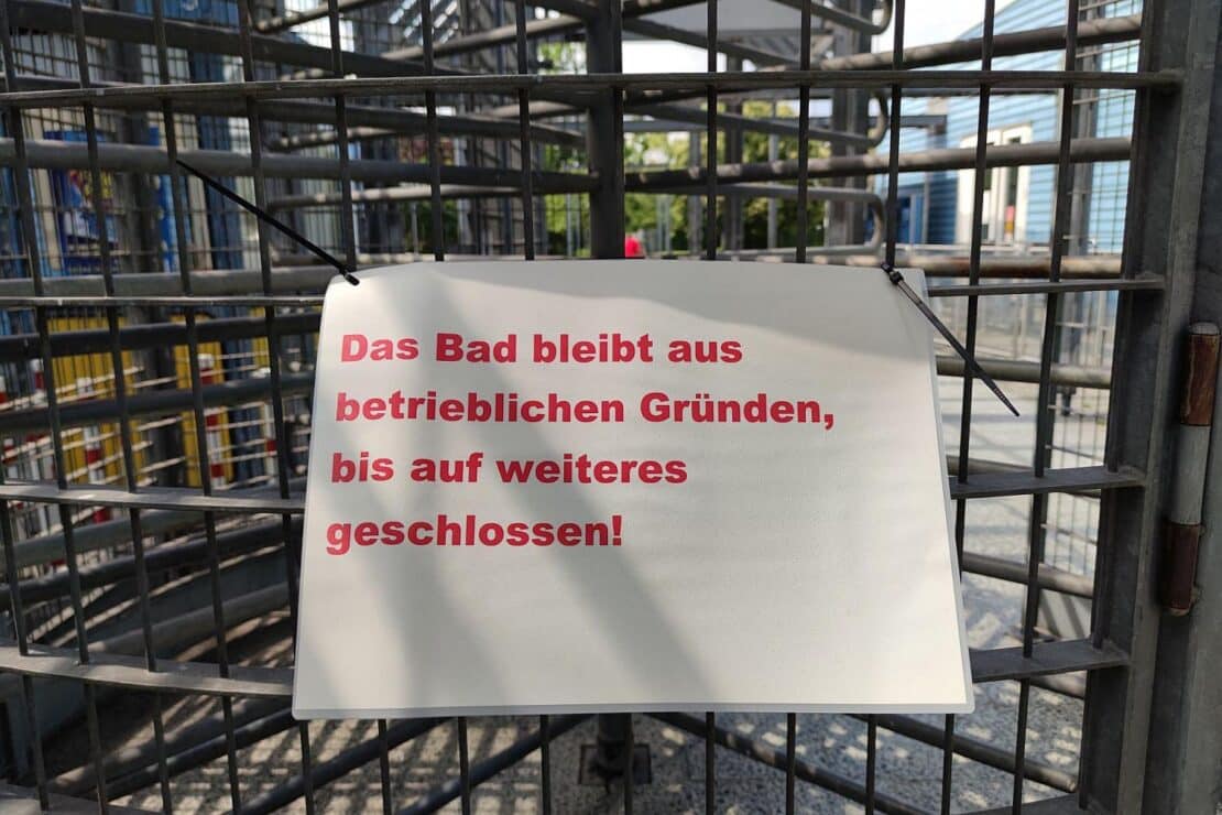 Berliner Bäder drohen Einschränkungen und Schließungen