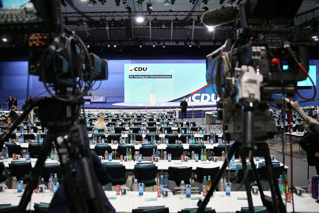 CDU setzt Bundesparteitag in Stuttgart fort