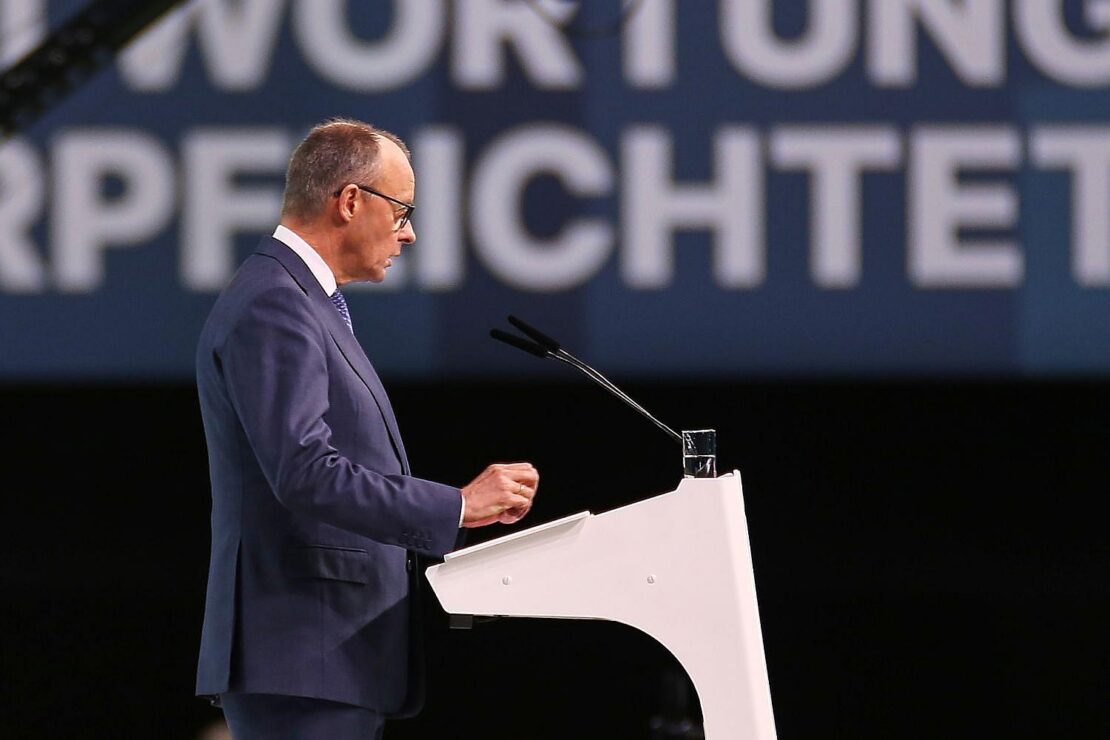 Merz auf Parteitag: "Amerikaner sollen unsere Freunde bleiben"